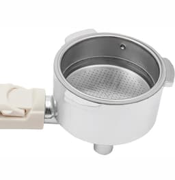 Espressomachine Met Stoom melkschuimer - 20 Bar Pomp drukmeter 1,5L Waterreservoir Lekbak - Voor Cappuccino Latte Macchiato En Meer - Beige Wit — thumbnail 3