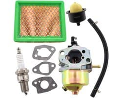 Thijox - Carburateur met Afdichting en Bougie Luchtfilter voor Grasmaaier Fuxtec FX-RM 1850 1855 1860 2050 2055 2055ES 2060 2060PRO - Onderdeel, Tuin,
