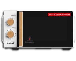 Magnetron Oven - Compacte Magnetron - Snel Opwarmen - Mechanische Bediening - 20 Liter - Wit