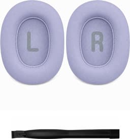 Set Oorkussens voor JBL Koptelefoon - Tune 770NC Oorkussen - Tune 770 / Tune 760NC / T760NC / Tune 760BTNC / Tune 750BTNC / Tune 750BT / Tune 720BT / Tune 720 - Kunstleer met Traagschuim - Paars — thumbnail 3