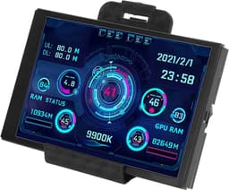 3.5" PC Temperature Display, Computer Real-time Data Monitor, Pc CPU RAM HDD Data Monitor, IPS USB Full-view Mini - ShopVlot — thumbnail 5