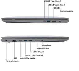 Terra Mobile 1717R 17.3" FullHD laptop - Intel Core i5-1334U - 16GB DDR5 - 2.0TB M.2 SSD - Windows 11 Pro — thumbnail 3