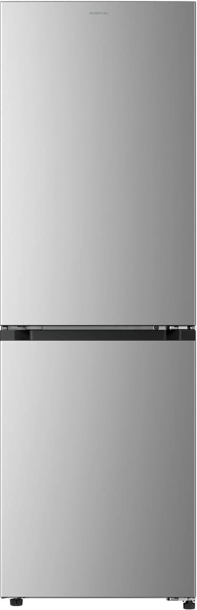 Inventum KV1841S koel-vriescombinatie met No Frost - 185 cm hoog - 315 L - Zeer stil: 35 dB - RVS — afbeelding 1