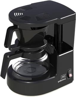 Koffiezetapparaat - Filterkoffiezetter - Koffie Zetten - Ruimtebesparend Ontwerp - Voor 2 Kopjes - Zwart — thumbnail 1