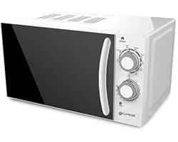 Magnetron met grill - Oven combi - Snel opwarmen - Roestvrijstalen design - 20 liter - Wit