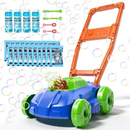 Dailygoods- Zeepbellenmachine Unieke Gazonmaaier - Outdoor Speelgoed - Kinderspeelgoed - Motoriek/Coördinatie - Geluiden - Veilig/Robust - Bellenblaasmachine — thumbnail 1