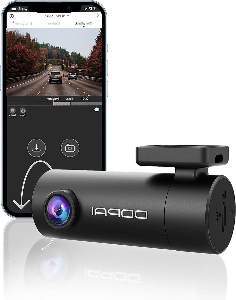 Dashcam - Autocamera Rijcamera - Veilig Rijden - Compact Design - N.v.t. - Zwart — afbeelding 1
