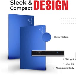 Externe harde schijf 1TB - 2,5 inch - USB 3.0 - Perfect voor opslag van bestanden - ShopVlot — thumbnail 1