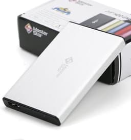 Externe Harde Schijf - Draagbare Opslag - Bestanden Overzetten - Super Speed USB 3.0 - 25-inch Formaat - Zilver — thumbnail 1
