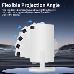 Mini Projector - Draagbare Projector - 1080p High Definition - Wifi Verbinding - Voor Thuisgebruik — thumbnail 4
