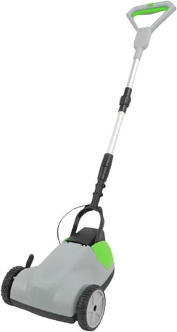 Elektrische Grasmaaier - Gazonmaaier Draadloos - Gazon Onderhouden - Borstelloze Motor - 540 sq.ft - Grijs — thumbnail 1