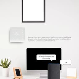 Intelligente Thermostaat - App Gestuurd - Comfort Verhogend - Weeks schema - 10.8 x 9.8 cm - Zwart — thumbnail 3