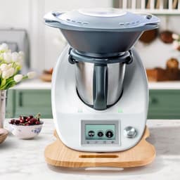 Rolplank Keukenmachine - Schuifbak Mixer - Apparaat Verplaatsen - Antislip Oppervlak - Niet Gespecificeerd - Houtkleur — thumbnail 2