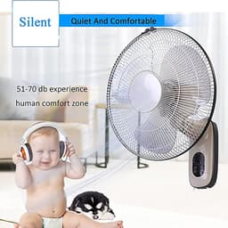 Wandventilator - Muurventilator Circulatie ventilator - Ruimte Koelen - Verstelbare Hoek - Niet gespecificeerd - Stijl 2 — thumbnail 5