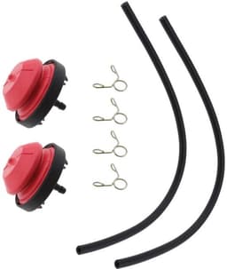 Primerpomp Set - 2 x Brandstofpompen - 2 x Brandstofleidingen - 4 x Klemmen - Compatibel met TECUMSEH AV520 - Duurzaam Plastic - Brandstofpomp — thumbnail 1