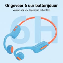 X12 - Draadloze Kinderkoptelefoon - Koptelefoon Kind - Bone Conduction Headphone - Bluetooth - Veilig Volume 85 dB - On ear - 6 uur batterij - IPX5 - Voor Tablet, Laptop, School & Online Les - Roze — thumbnail 4