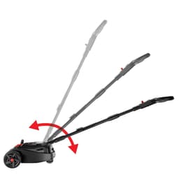 Elektrische Grasmaaier - Accu grasmaaier Handmaaier - Gazon Onderhouden - Borstelloze Motor - 220 mm snijbreedte - Zwart — thumbnail 3