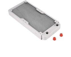 Omgoods- Radiator Aluminium - Computer Waterkoeling - Luchtreiniger - 3D-Printapparatuur - Hoogwaardige Koeling - G1/4 Poort - Koellichaam