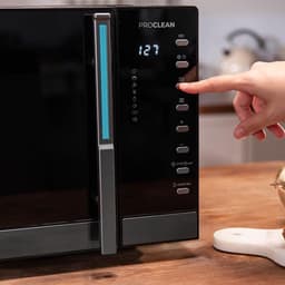 Digitale Magnetron - Magnetron met Grill - Snel Eten Opwarmen - 800 Watt Vermogen - 23 Liter - Zwart — thumbnail 5