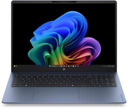 HP OmniBook 3 16-bz0712ndx - Copilot+ Laptop - 16 inch - Snapdragon X - 8GB/512GB - QWERTY - 2K OLED - Studenten laptop — thumbnail 1