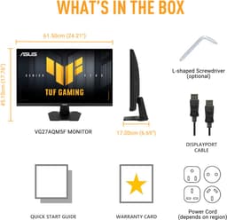 ASUS TUF Gaming VG27AQM5F 27'' gaming monitor — thumbnail 3