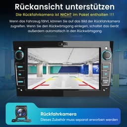Cestovet Linux Autoradio - Geschikt Voor Opel Astra H Corsa C & D Agila Combo Antara Vectra Zafira Meriva Vivaro Tigra, Draadloze CarPlay Android auto - FM RDS USB — thumbnail 5