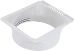Draagbare airconditioner uitlaatslangkoppeling - vierkante naar ronde adapter, eenvoudige installatie, laag geluidsniveau, ABS-materiaal — thumbnail 1