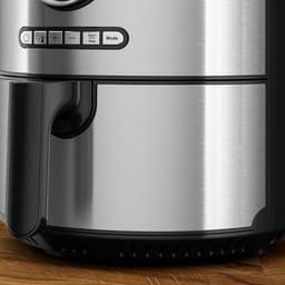 Heteluchtfriteuse XL - Airfryer Frituurpan - Gezond Frituren - 8 Automatische Programma's - 42 Liter - Roestvrij staal — thumbnail 2