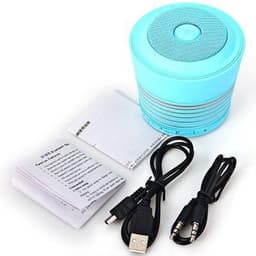 Bluetooth Stereo Speaker with FM Radio _ Blue — thumbnail 2