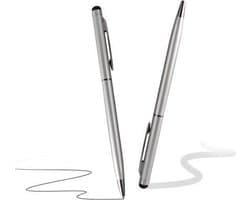 2-in-1 Stylus pen (Zilver)