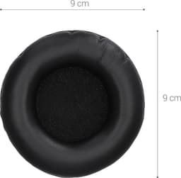 kwmobile 2x oorkussens geschikt voor JBL E50BT - Earpads voor koptelefoon in zwart — thumbnail 5