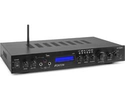 Surround versterker - Fenton AV-150BT - 5.1 versterker met Bluetooth 380W - Home cinema - Zwart