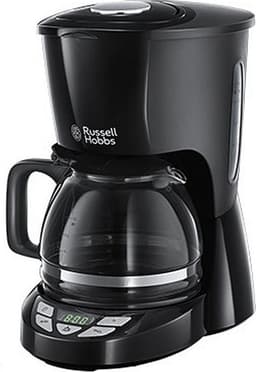 RUSSELL HOBBS 22620-56 Textures Plus - Koffiezetapparaat met Glazen kan - Zwart — thumbnail 1