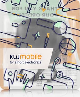 kwmobile Hoes geschikt voor Anker Soundcore Liberty 4 NC - Siliconen cover voor oordopjes in zwart — thumbnail 5