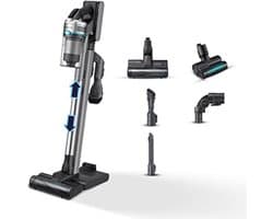 Steelstofzuiger Zonder Zak op Accu - Steelstofzuiger Draadloos - Stofzuiger Zonder Zak