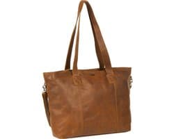 Justified Bags Nynke Cognac 16L Big Shopper Laptop 15.6