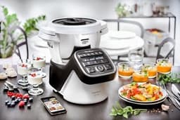 Moulinex YY4260FG keukenmachine 1550 W 3 l Zwart, Roestvrijstaal, Wit — thumbnail 1