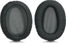 kwmobile 2x oorkussens geschikt voor Sony WH-CH700N - Earpads voor koptelefoon in donkergrijs — thumbnail 4