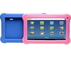 Denver Kindertablet 10.1 inch 16GB - Android Tablet voor Kinderen - 1.2GHZ Quad Core - 1GB RAM -TAQ10383 - Blauw/Roze