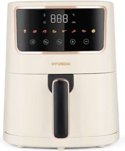 Hyundai Electronics - Digitale airfryer met Kleurendisplay - 4.2 Liter - Wit Rosegoud — thumbnail 8