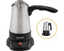 TZS First Austria Turkse Koffiemachine - Turkse Koffieapparaat - 300ml - Turkish Coffee Maker - 800W - RVS