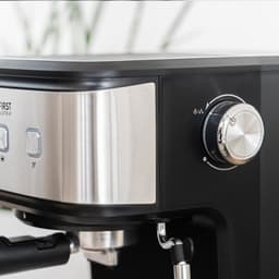 TZS First Austria Pistonmachine - 850W - Espressomachine - Koffiezetapparaat - 15Bar - Zwart — thumbnail 2