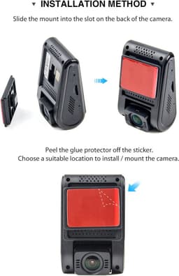 Bolmans - Dashcams - Dashcam voor Auto - Incl. GPS, CPL en Geheugenkaart - Verstelbare Lens - 5MP - Nachtzicht - Parking Monitor - G-Sensor - Met 2inch Scherm — thumbnail 2