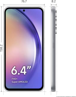 Samsung Galaxy A54 5G - 256GB - Awesome White — thumbnail 4