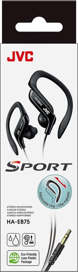 JVC HA-EB75-B - In-ear sporthoofdtelefoon - Zwart — thumbnail 4