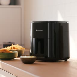 KitchenBrothers Airfryer XL - 5L - 2000W - PFAS-Vrij - Heteluchtfriteuse - Dual Heating - 80ºC tot 200ºC - 8 Kookprogramma's - Zwart — thumbnail 8