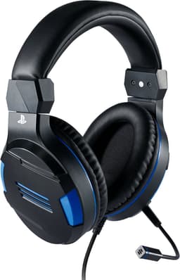 Bigben Stereo Gaming Headset V3 - PS5/PS4 - Zwart/Blauw — thumbnail 5