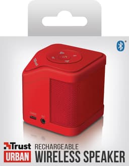 Muzo Wireless Bluetooth Speaker - red — thumbnail 5