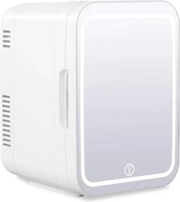 Bolmans - Skincare Fridge - Mini Fridge Multifunctioneel - Make Up Koelkast - 4 Liter - Met Spiegeldeur - Small Fridge — thumbnail 1