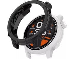 Strap-it Robuust TPU case hoesje - geschikt voor Coros Pace 2 (zwart)